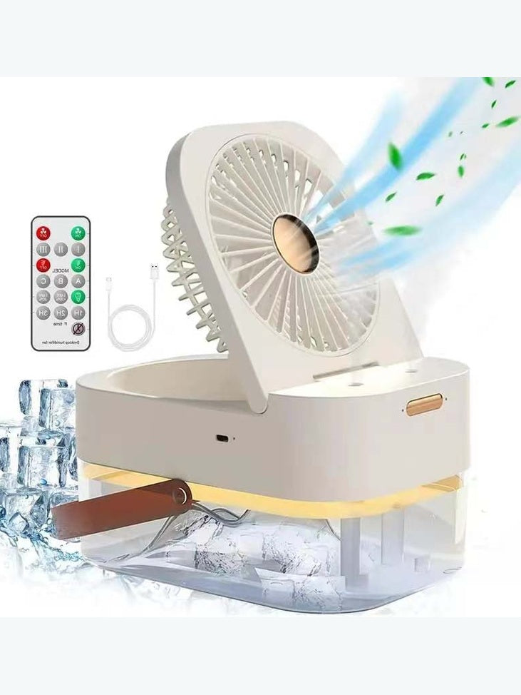 USB Mini Air Cooler Fan – Portable Air Conditioning Fan for Home & Travel