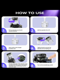 5 - in - 1 Starlight Car Charger - Gadbazar