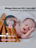Electric Baby Nail Clipper – Rechargeable Safe Nail Trimmer with LED Light