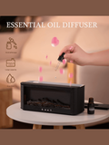 Fireplace Aroma Essential Oil Diffuser - Gadbazar