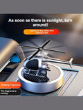 Perfume Solar Power Helicopter Air Freshener - Gadbazar